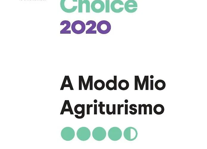 A Modo Mio Agriturismo ファームステイ *